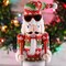 Ornativity Christmas Skier Man Nutcracker – Red and Green Wooden Nutcracker Guy with Ugly Sweater and Ski Sticks in Skiing Pose Xmas Themed Holiday Nut Cracker Doll Figure Decorations